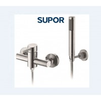 High Quality Thermostatic Wall Mounted Chrome Polished Wash Shower Mixer