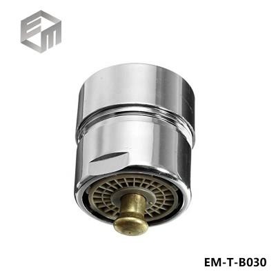 Brand new brass chrome water saving faucet aerator